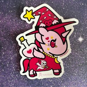 Tokidoki Mystic Magic Lovecraft Large Die Cut Sticker NEW Halloween Potion